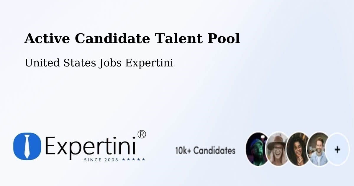Active Candidate Talent Pool – Evendale - United States Jobs Expertini
