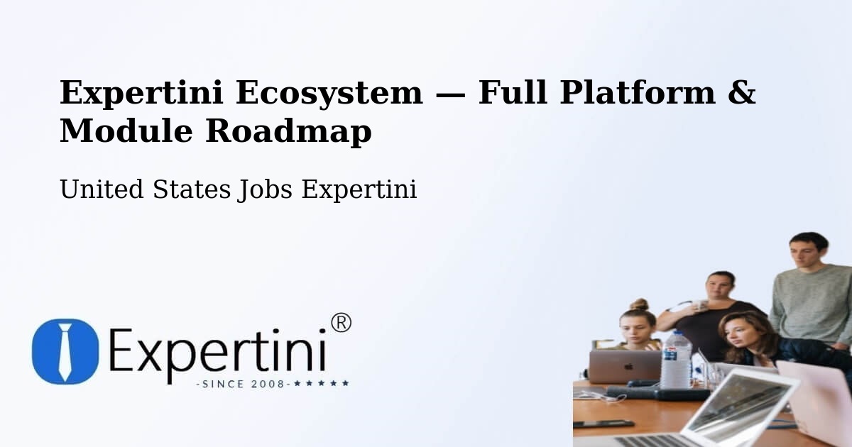 Expertini Ecosystem — Full Platform & Module Roadmap – Evendale
