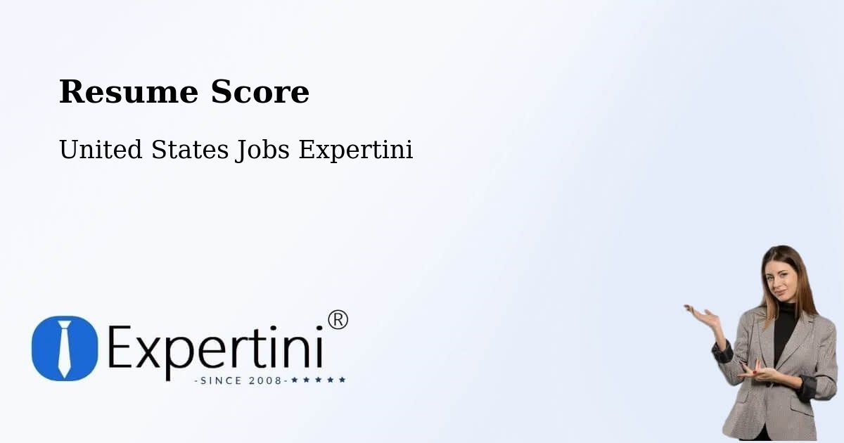 Resume Score & Job Description Match Tool – Evendale - United States Jobs Expertini