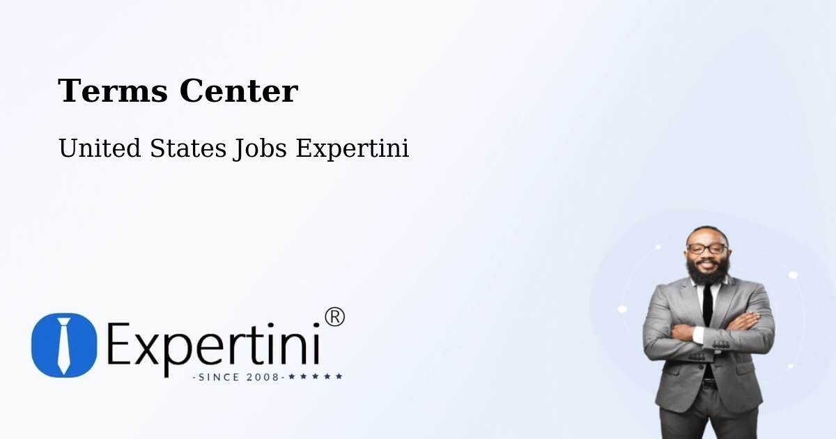 Terms of Service – Evendale - United States Jobs Expertini
